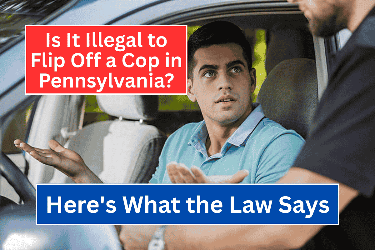 Is It Illegal to Flip Off a Cop in Pennsylvania Here's What the Law Says
