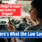 Is It Illegal to Vape and Drive in Oregon? Here's What the Law Says