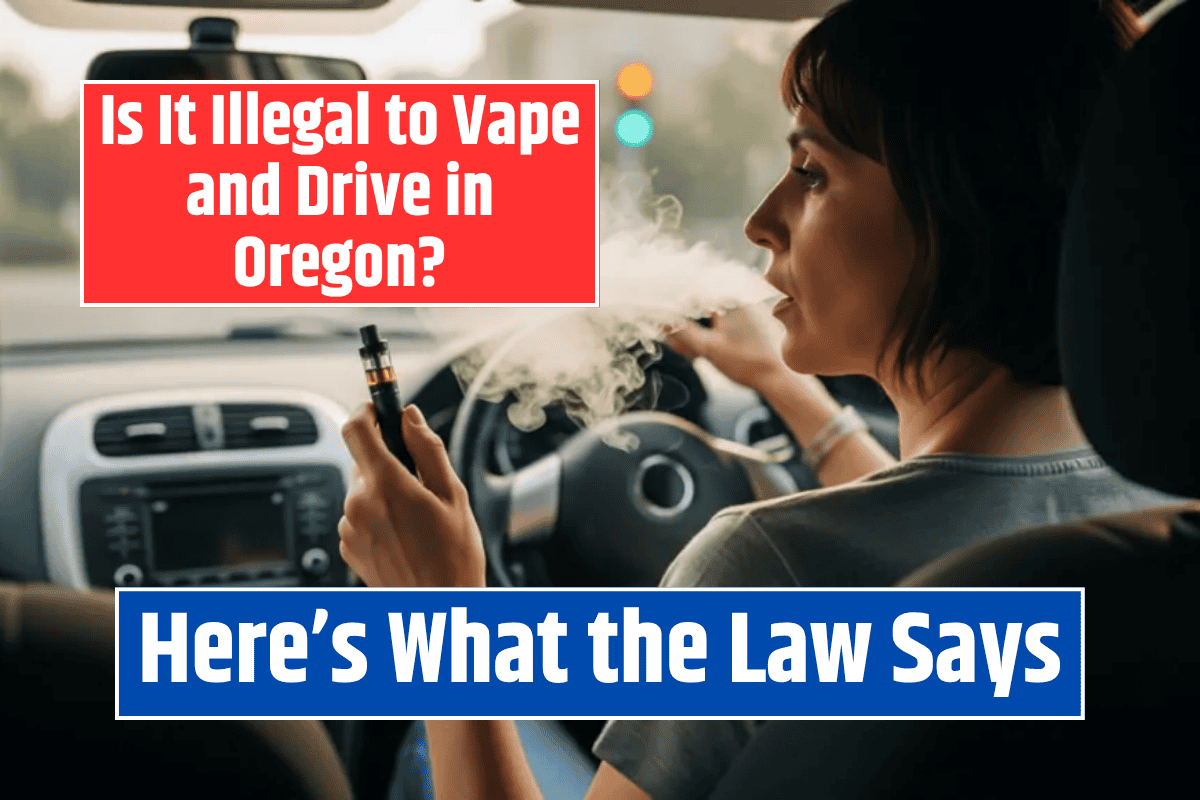 Is It Illegal to Vape and Drive in Oregon? Here's What the Law Says