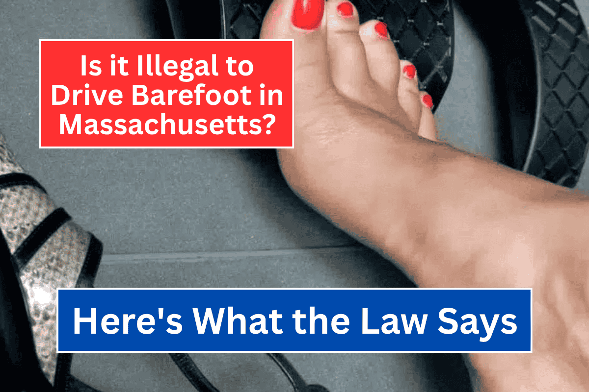 Is it illegal to Drive Barefoot in Massachusetts? Here's What Law Says!
