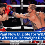 Jake Paul Now Eligible for WBA Title Shot After Cruiserweight Ranking