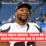 Joe Mixon Injury Update Texans RB Could Miss Entire Preseason Due to Ankle Issue