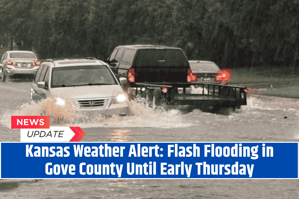 Kansas Weather Alert: Flash Flooding in Gove County Until Early Thursday