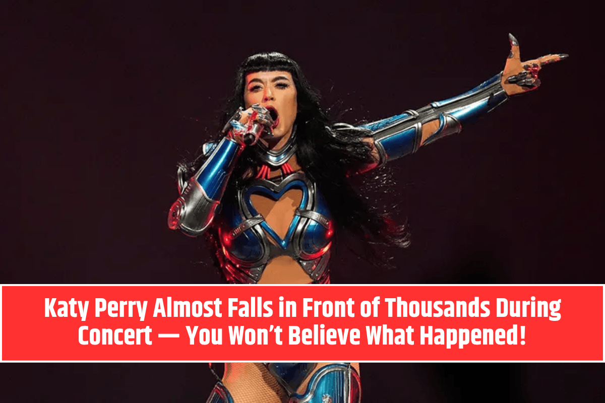 Katy Perry Almost Falls in Front of Thousands During Concert — You Won’t Believe What Happened!