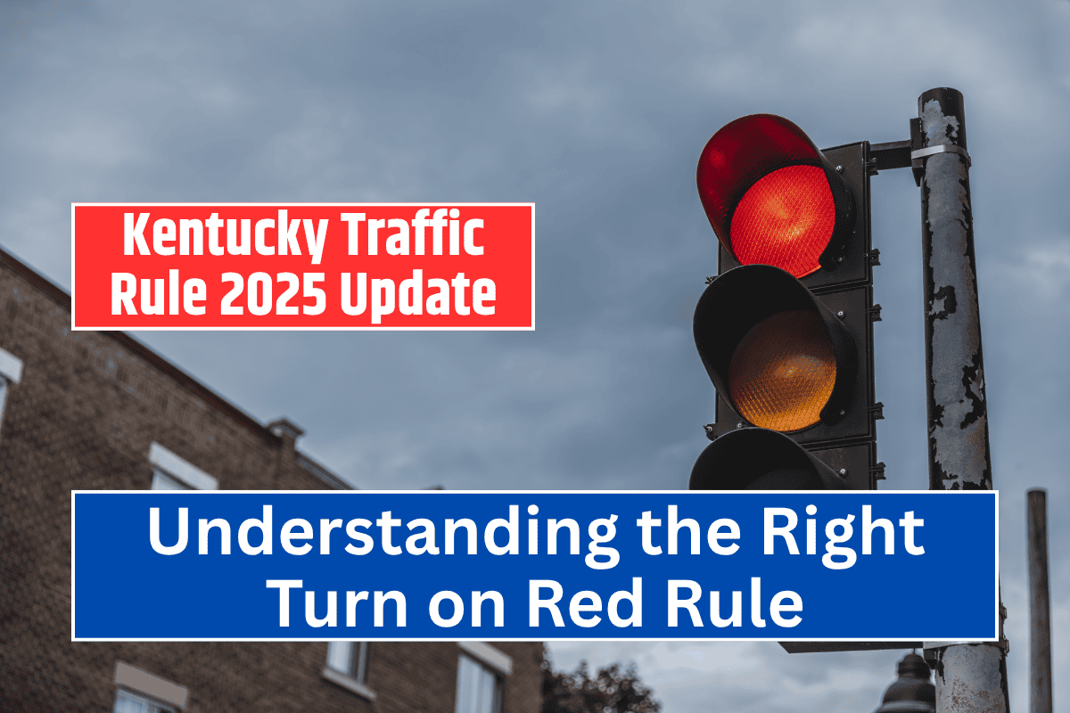 Kentucky Traffic Rule 2025 Update Understanding the Right Turn on Red Rule