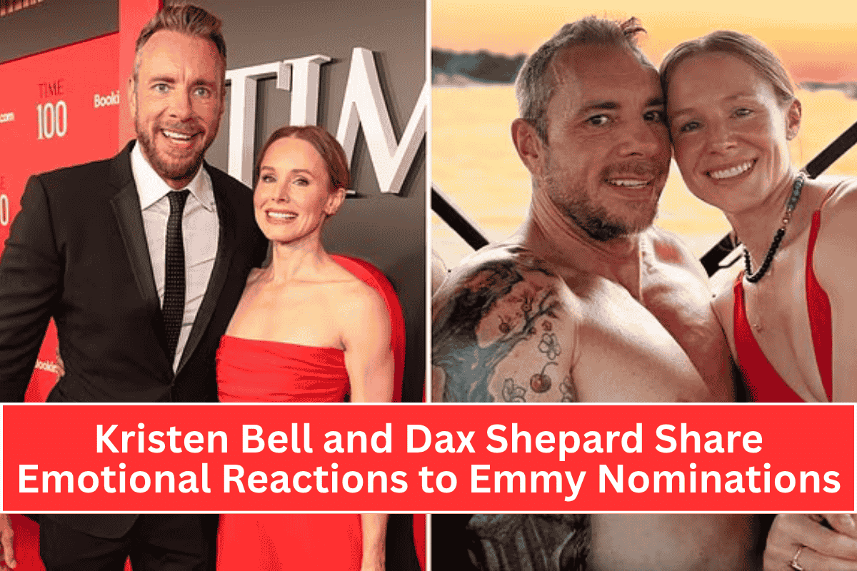 Kristen Bell and Dax Shepard Share Emotional Reactions to Emmy Nominations