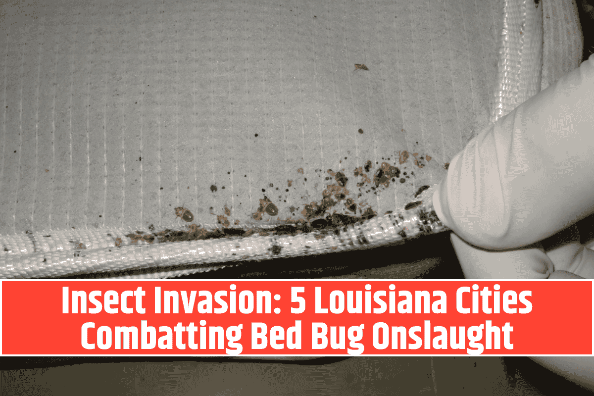 Insect Invasion: 5 Louisiana Cities Combatting Bed Bug Onslaught