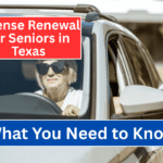 License Renewal for Seniors in Texas: What You Need to Know