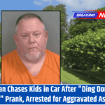 Man Chases Kids in Car After Ding Dong Ditch Prank, Arrested for Aggravated Assault