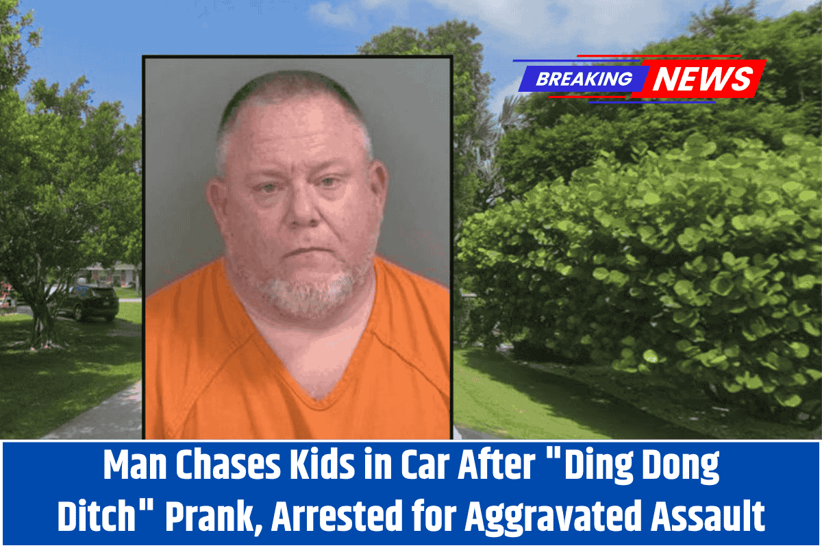 Man Chases Kids in Car After Ding Dong Ditch Prank, Arrested for Aggravated Assault