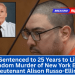 Man Sentenced to 25 Years to Life for Random Murder of New York EMS Lieutenant Alison Russo-Elling