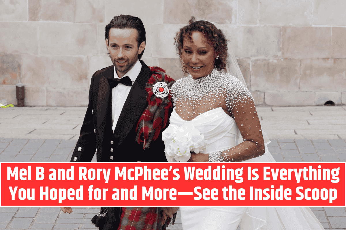 Mel B and Rory McPhee’s Wedding Is Everything You Hoped for and More—See the Inside Scoop