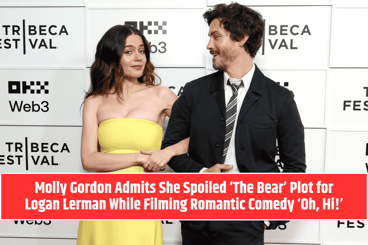 Molly Gordon Admits She Spoiled ‘The Bear’ Plot for Logan Lerman While Filming Romantic Comedy ‘Oh, Hi!’