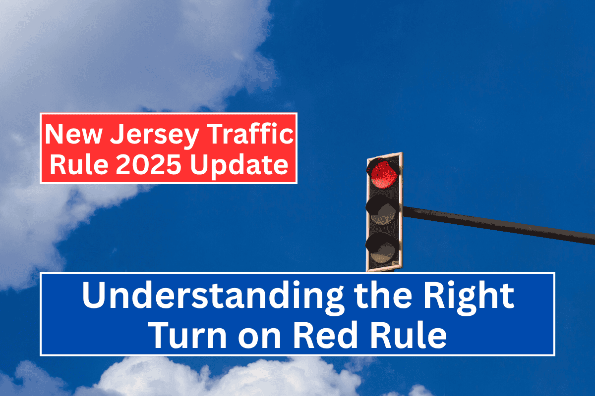 New Jersey Traffic Rule 2025 Update: Understanding the Right Turn on Red Rule