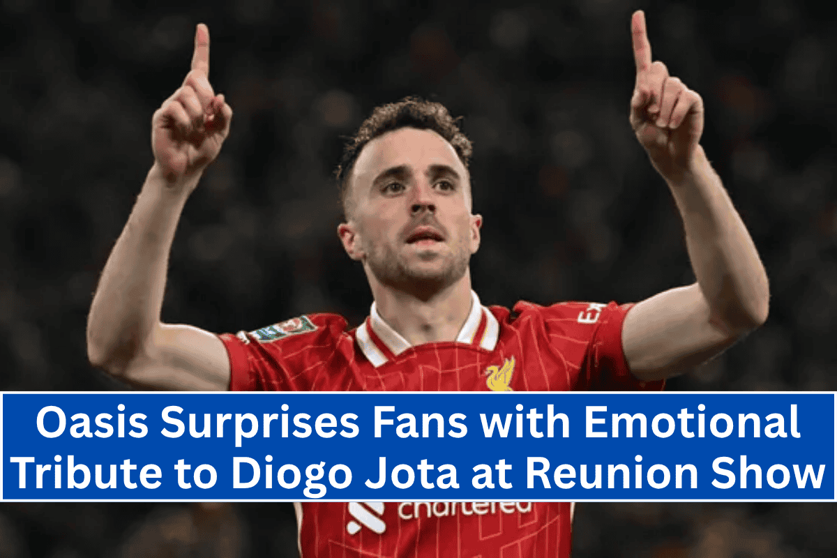 Oasis Surprises Fans with Emotional Tribute to Diogo Jota at Reunion Show