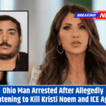 Ohio Man Arrested After Allegedly Threatening to Kill Kristi Noem and ICE Agents
