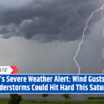 Ohio’s Severe Weather Alert Wind Gusts and Thunderstorms Could Hit Hard This Saturday!