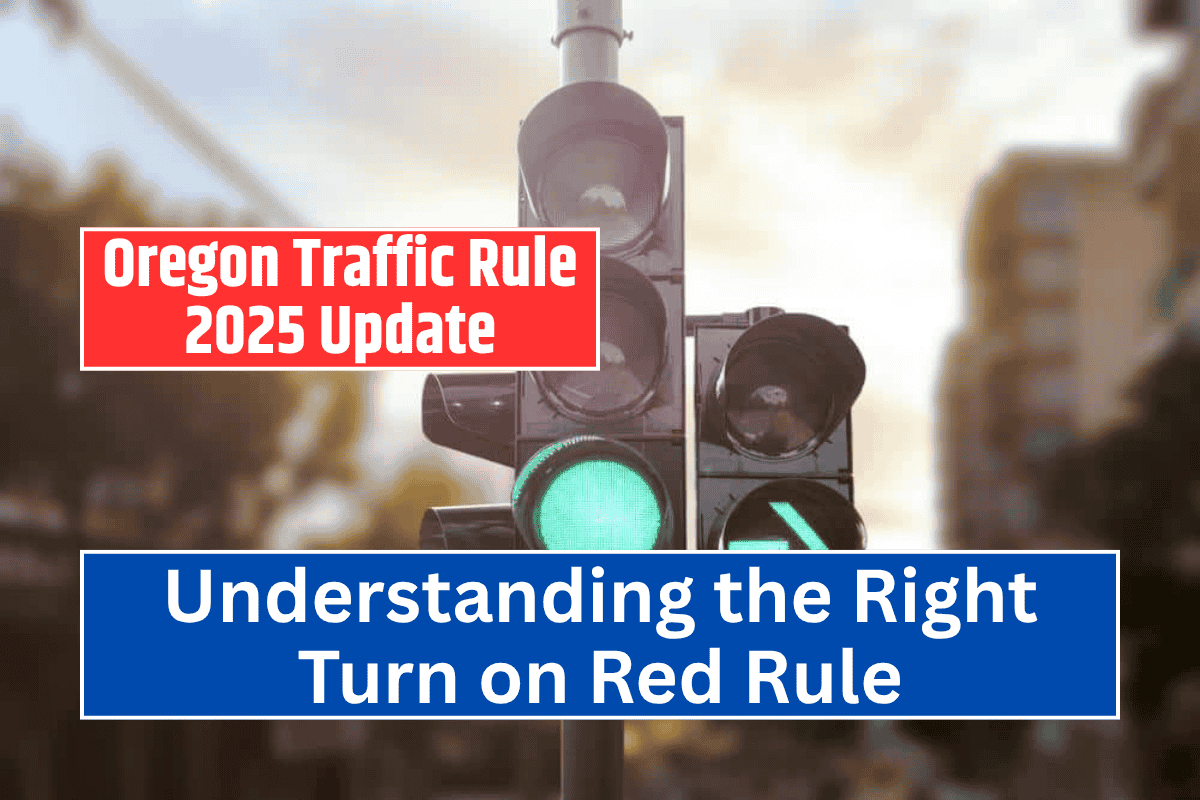 Oregon Traffic Rule 2025 Update: Understanding the Right Turn on Red Rule