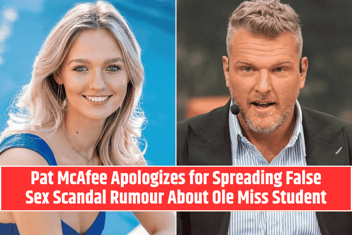 Pat McAfee Apologizes for Spreading False Sex Scandal Rumour About Ole Miss Student