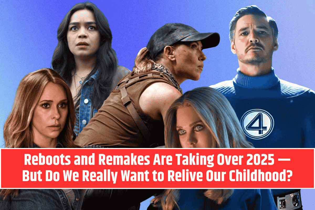 Reboots and Remakes Are Taking Over 2025 — But Do We Really Want to Relive Our Childhood?
