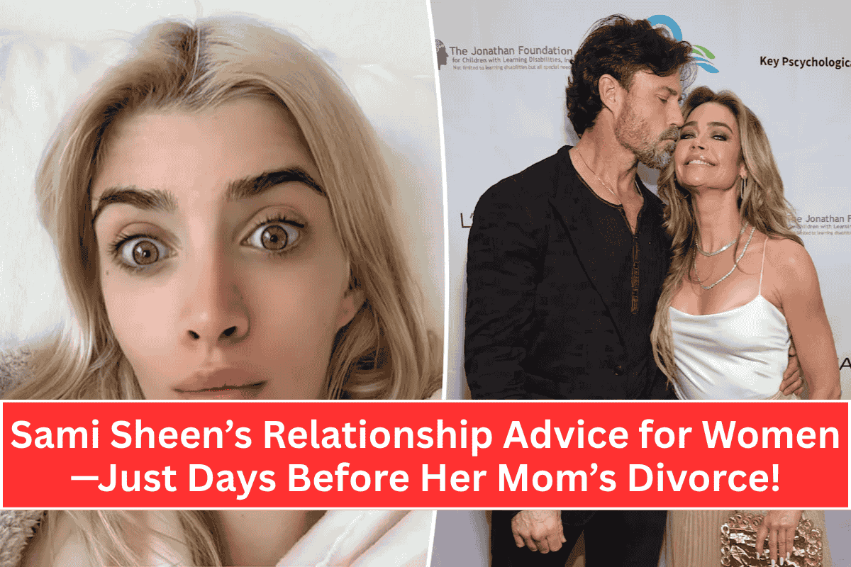 Sami Sheen’s Relationship Advice for Women—Just Days Before Her Mom’s Divorce!