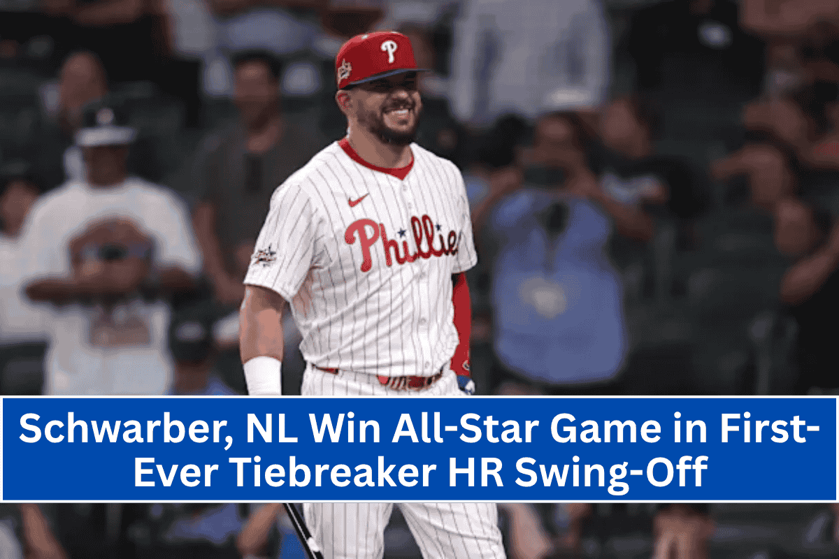 Schwarber, NL Win All-Star Game in First-Ever Tiebreaker HR Swing-Off