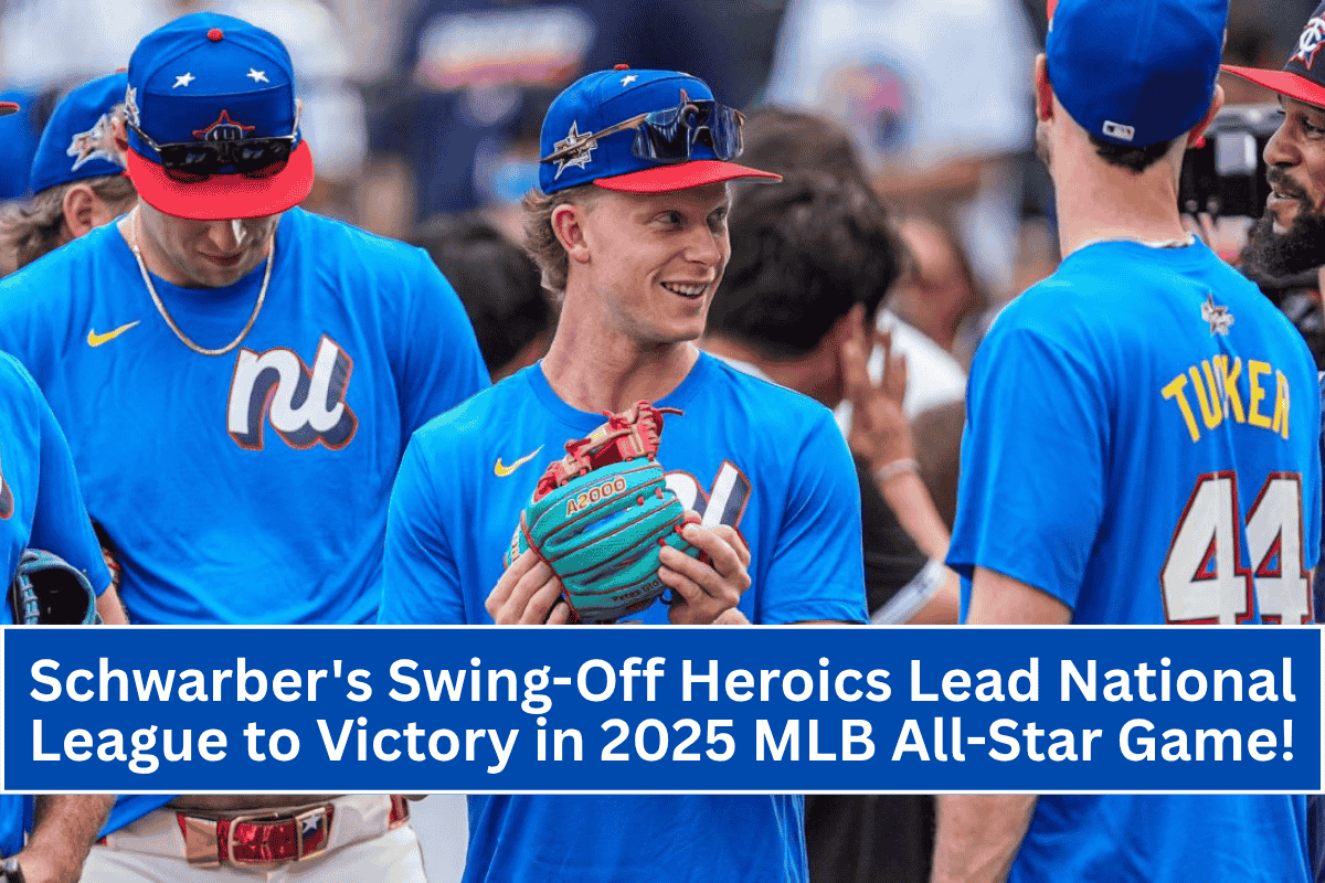 Schwarber's Swing-Off Heroics Lead National League to Victory in 2025 MLB All-Star Game!