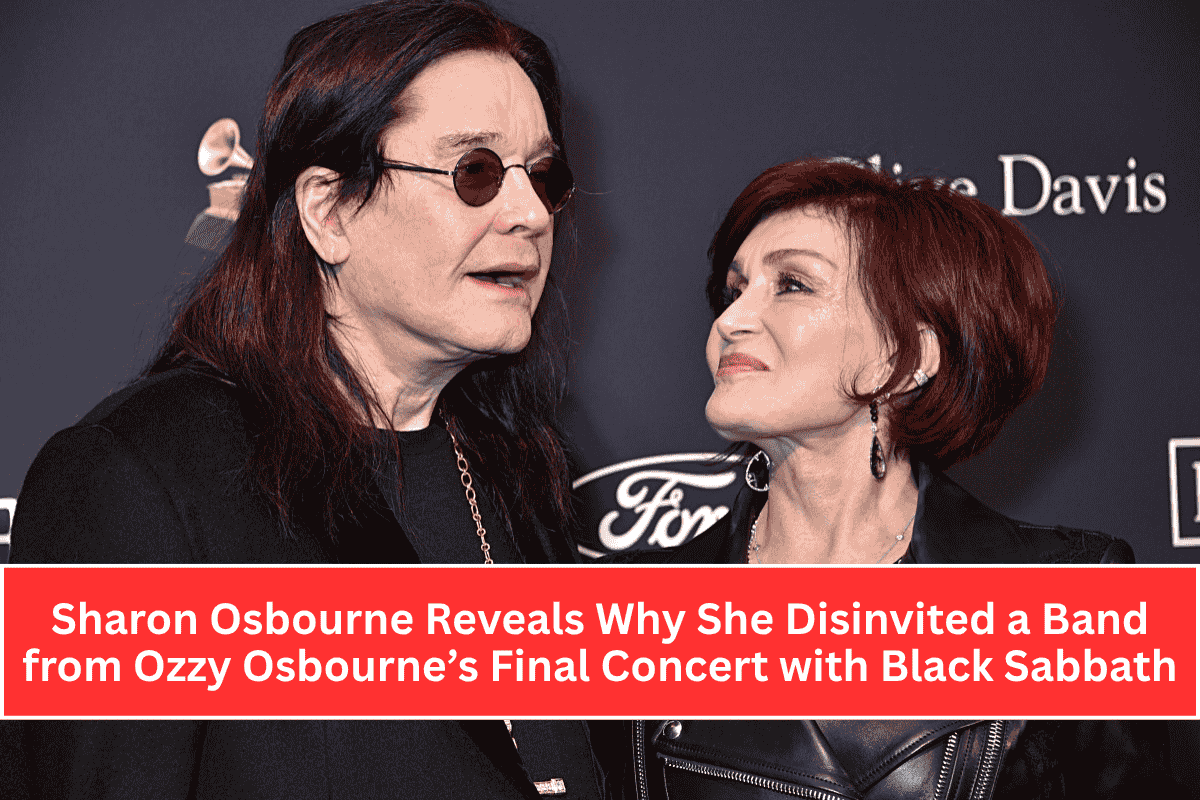 Sharon Osbourne Reveals Why She Disinvited a Band from Ozzy Osbourne’s Final Concert with Black Sabbath