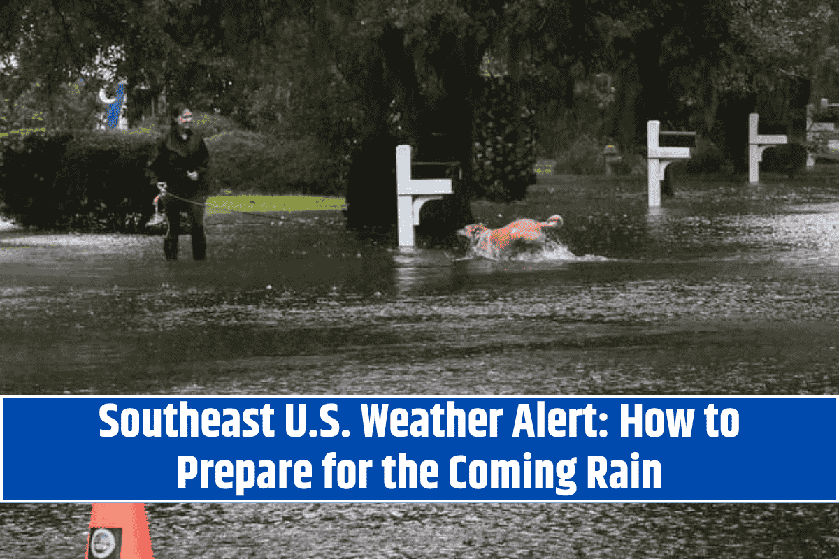 Southeast U.S. Weather Alert: How to Prepare for the Coming Rain