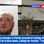 Subway Manager in Florida Accused of Locking 10-Year-Old Girl in Back Room, Calling Her Parents "Trash"