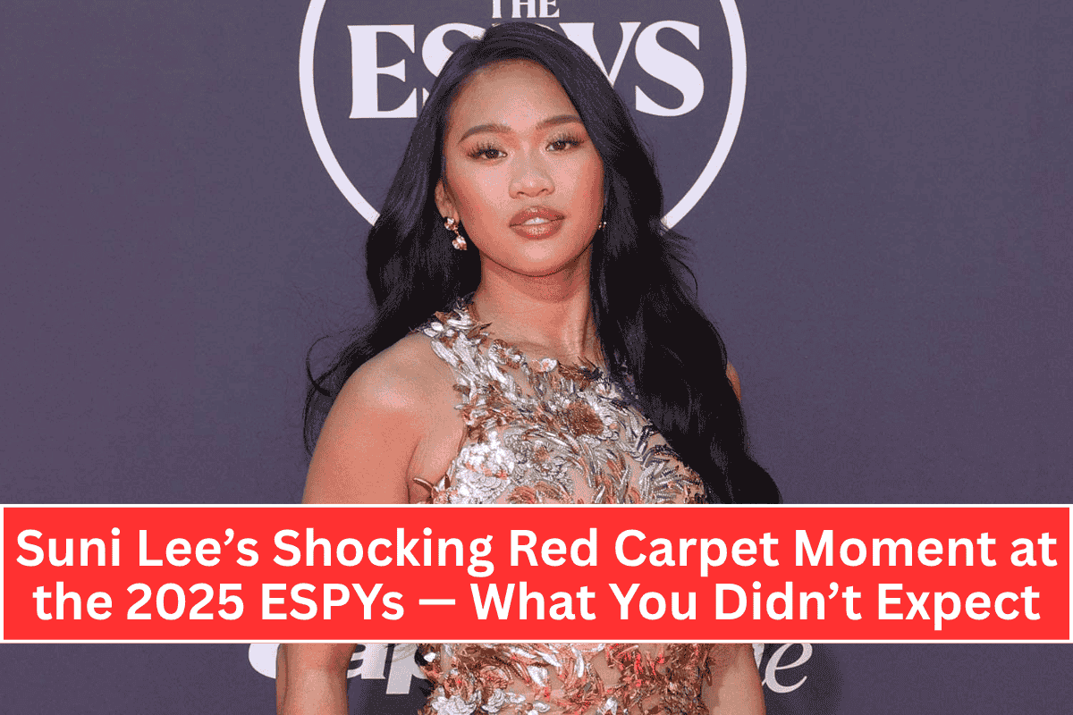 Suni Lee’s Shocking Red Carpet Moment at the 2025 ESPYs — What You Didn’t Expect
