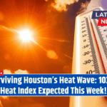 Surviving Houston’s Heat Wave: 103°F Heat Index Expected This Week!