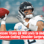 Tennessee Titans QB Will Levis to Undergo Season-Ending Shoulder Surgery