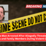 Texas Man Arrested After Allegedly Threatening Strangers and Family Members During Violent Outbursts