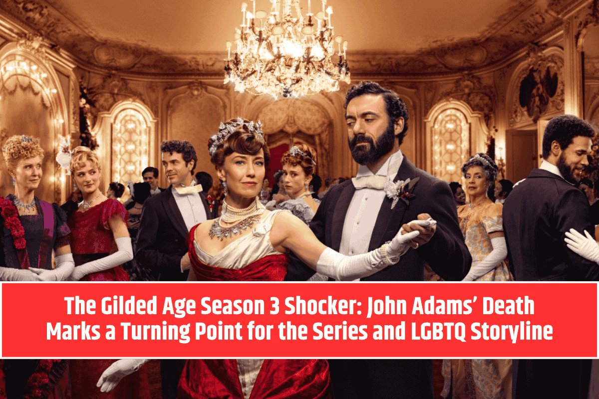The Gilded Age Season 3 Shocker: John Adams’ Death Marks a Turning Point for the Series and LGBTQ Storyline