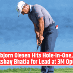 Thorbjorn Olesen Hits Hole-in-One, Ties Akshay Bhatia for Lead at 3M Open