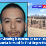 Tragic Shooting in Ranchos De Taos: Eduardo Castaneda Arrested for First-Degree Murder