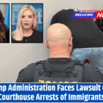 Trump Administration Faces Lawsuit Over Courthouse Arrests of Immigrants