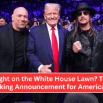 UFC Fight on the White House Lawn? Trump’s Shocking Announcement for America250!