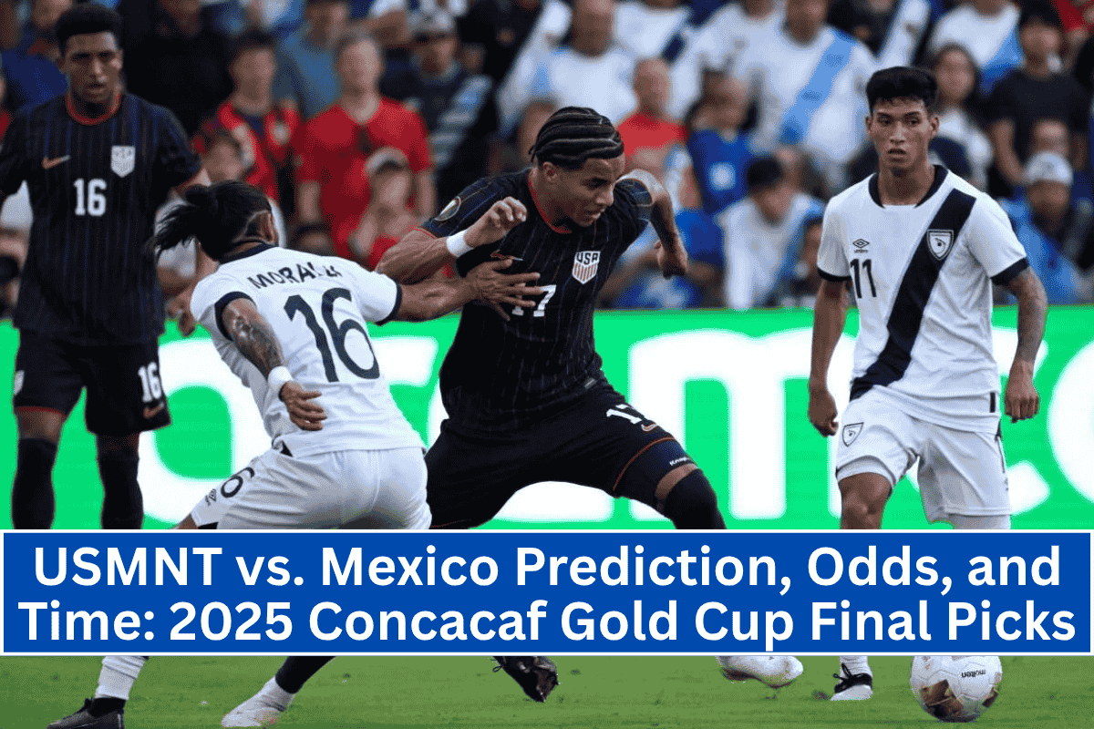 USMNT vs. Mexico Prediction, Odds, and Time: 2025 Concacaf Gold Cup Final Picks