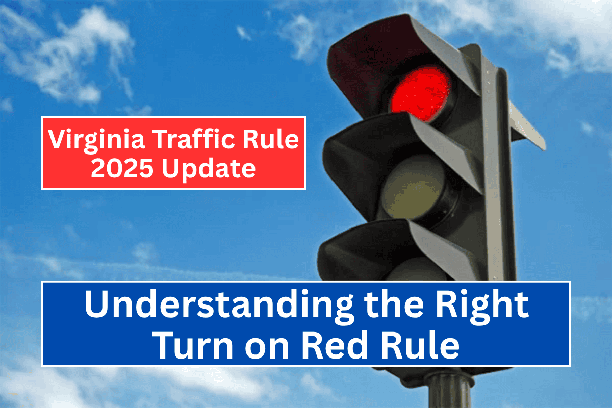 Virginia Traffic Rule 2025 Update: Understanding the Right Turn on Red Rule