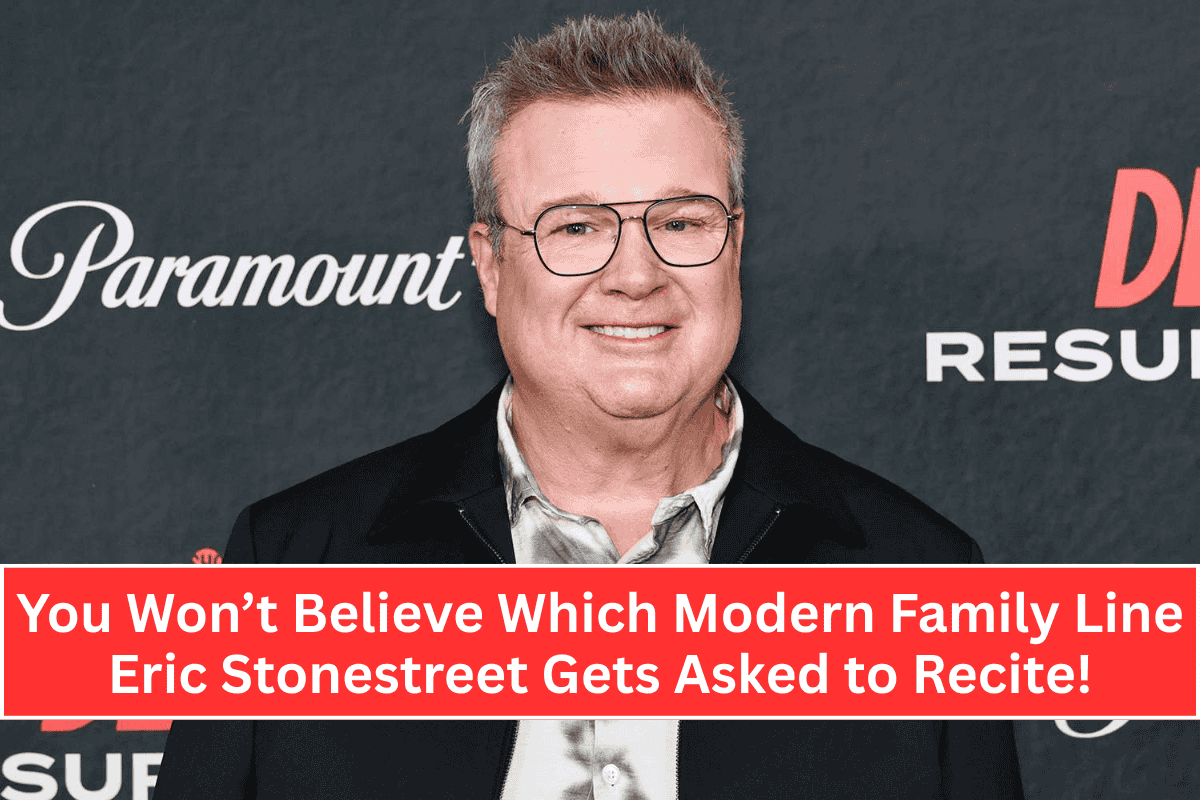 You Won’t Believe Which Modern Family Line Eric Stonestreet Gets Asked to Recite!