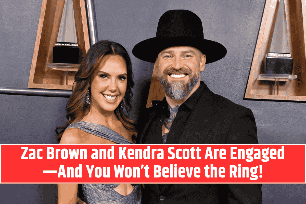 Zac Brown and Kendra Scott Are Engaged—And You Won’t Believe the Ring!