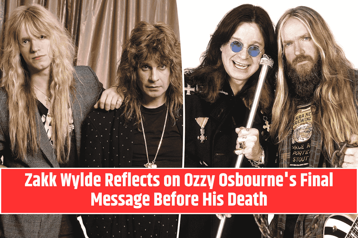 Zakk Wylde Reflects on Ozzy Osbourne's Final Message Before His Death