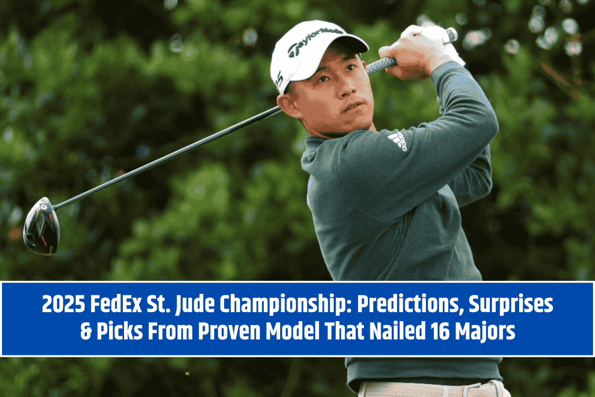 2025 FedEx St. Jude Championship: Predictions, Surprises & Picks From Proven Model That Nailed 16 Majors