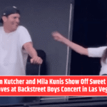 Ashton Kutcher and Mila Kunis Show Off Sweet Dance Moves at Backstreet Boys Concert in Las Vegas