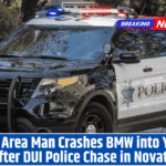 Bay Area Man Crashes BMW into Yard After DUI Police Chase in Novato