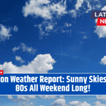 Boston Weather Report: Sunny Skies and 80s All Weekend Long!