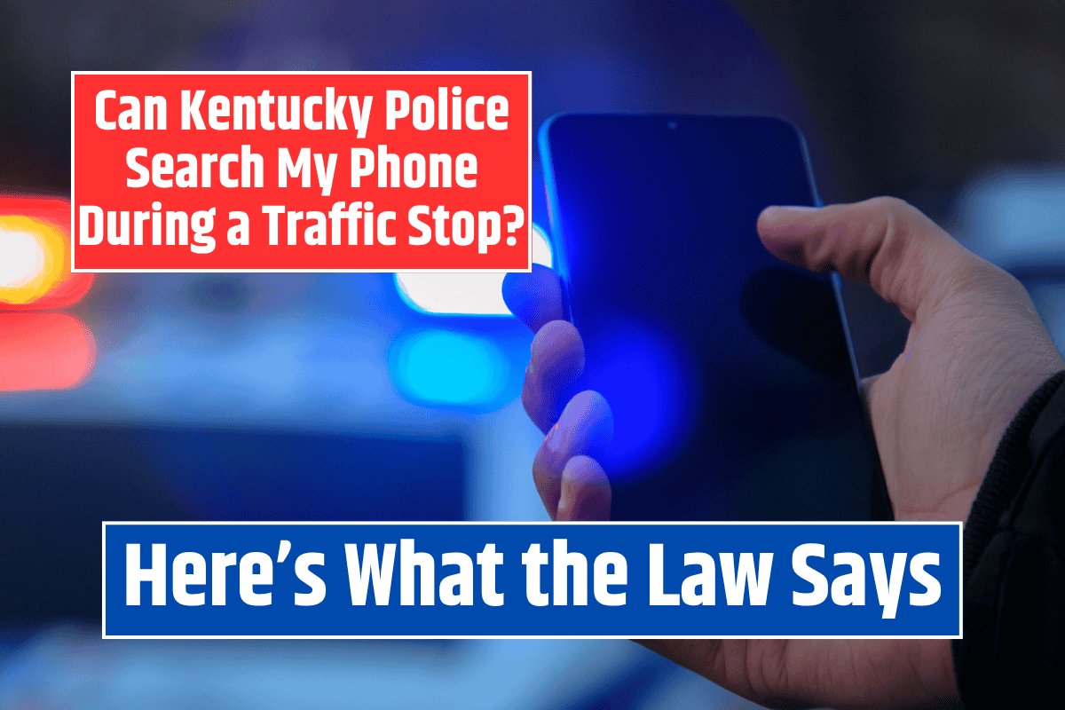 Can Kentucky Police Search My Phone During a Traffic Stop? Here's What the Law Says