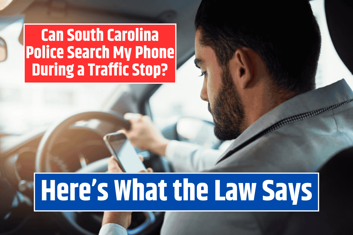 Can South Carolina Police Search My Phone During a Traffic Stop? Here's What the Law Says
